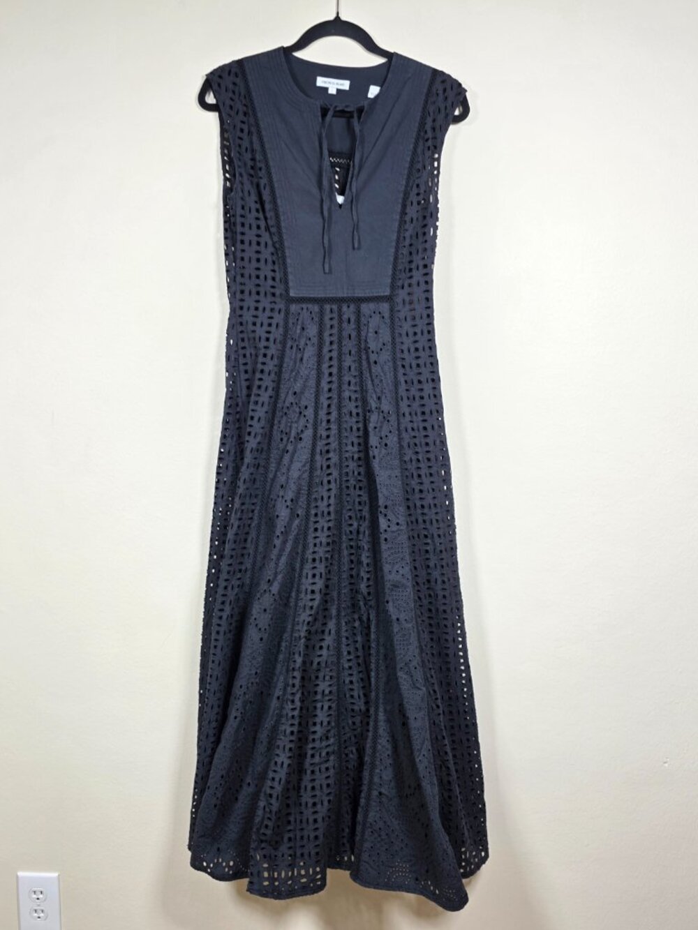 Veronica Beard Alina Dress 100% Cotton Size 2 MSRP $698 - Picture 5 of 12